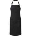 PR113 Premier Fairtrade Organic Cotton Denim Bib Apron INDIGO DENIM colour image